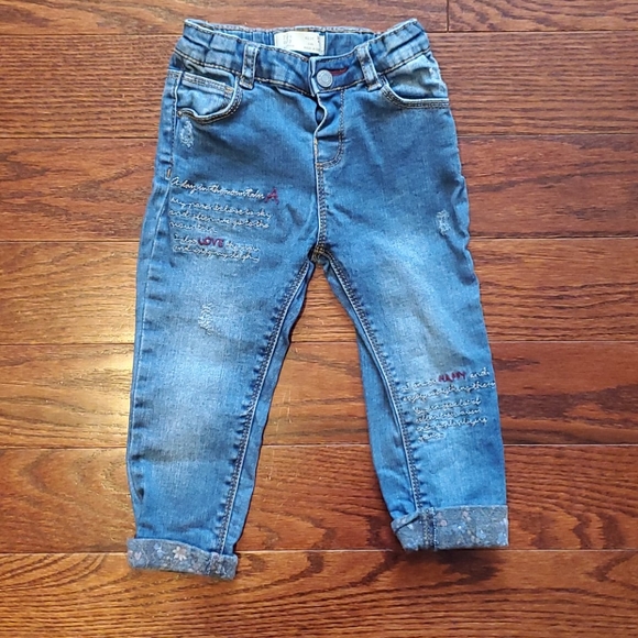 zara baby jeans